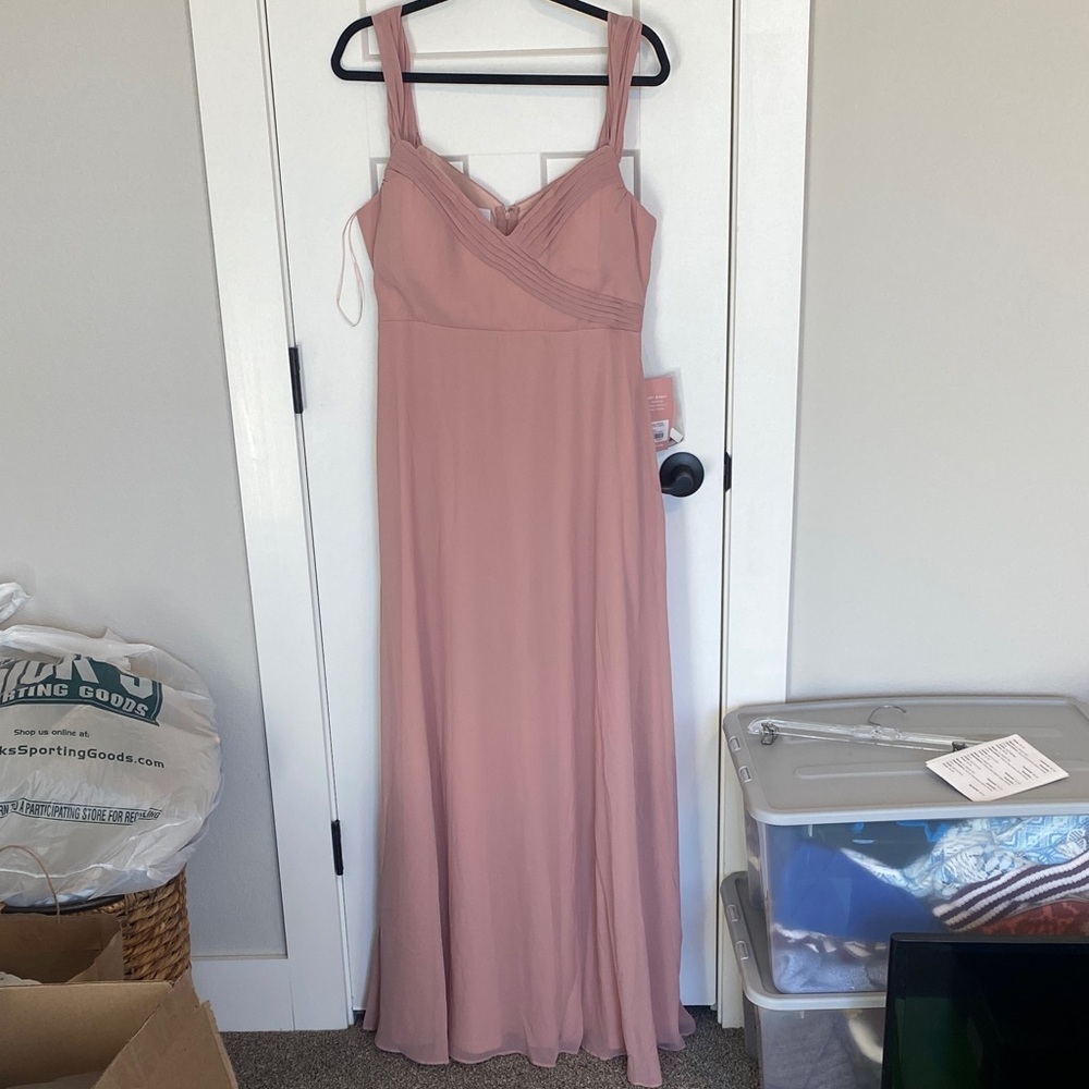 Birdy Grey Blush Pink Maxi Dress